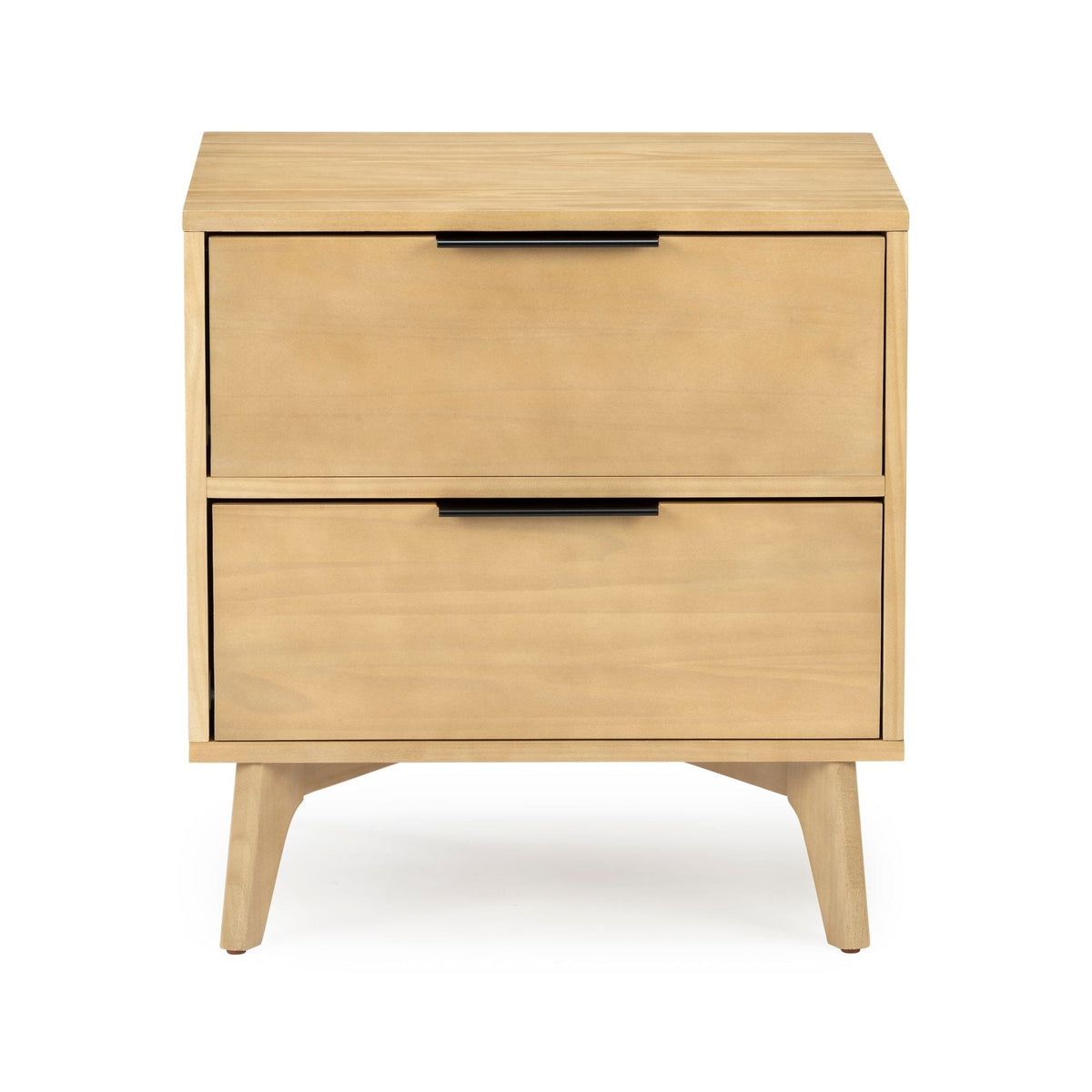 Nightstand, Haven 2 Drawer for Bedrooms, Bedside Essentials and Everyday Storage, 4 Color Options image 18