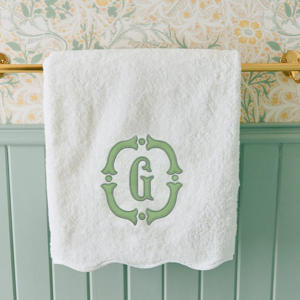 Bath Towel, Scallop for Daily Bathroom Routines and Guest Baths, 8 Color Options, Designed for Home Bathrooms and Everyday Care image 18