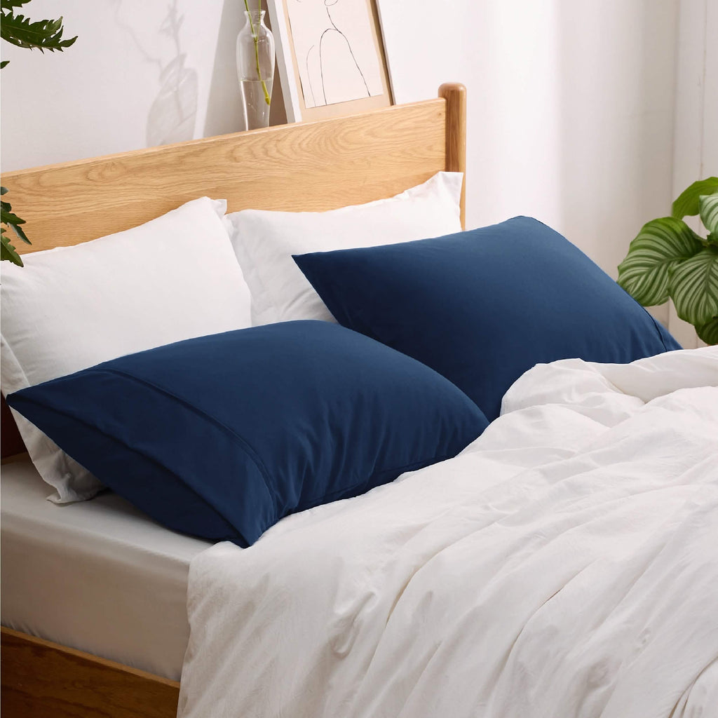 Decorative Pillow Sham, Fade and Stain Resistant Microfiber for Guest Rooms, Headboards and Everyday Bedroom Decor, 4 Sizes and 18 Colors image 18