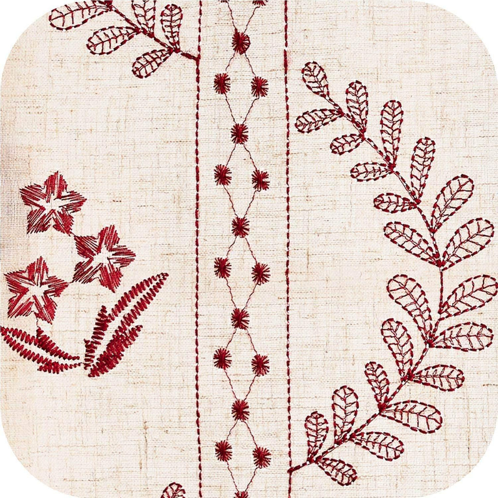 Window Curtain, Embroidered Vine Floral Linen Curtains (2, Lightweight Design for Bedrooms, Living Rooms and Home Privacy image 18
