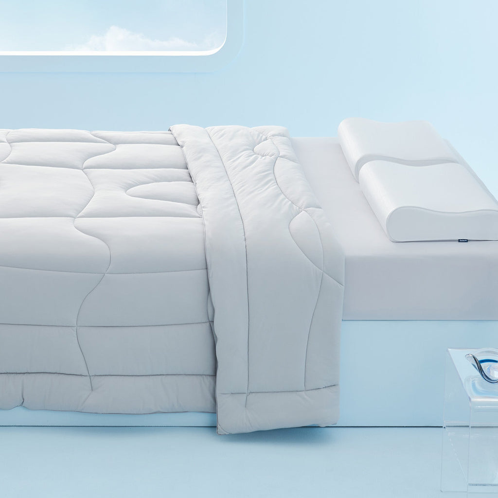 Bed Comforter, Reversible Cooling, Lightweight Design for Year-Round Bedroom Comfort and Restful Sleep, 7 Sizes and 4 Colors image 18