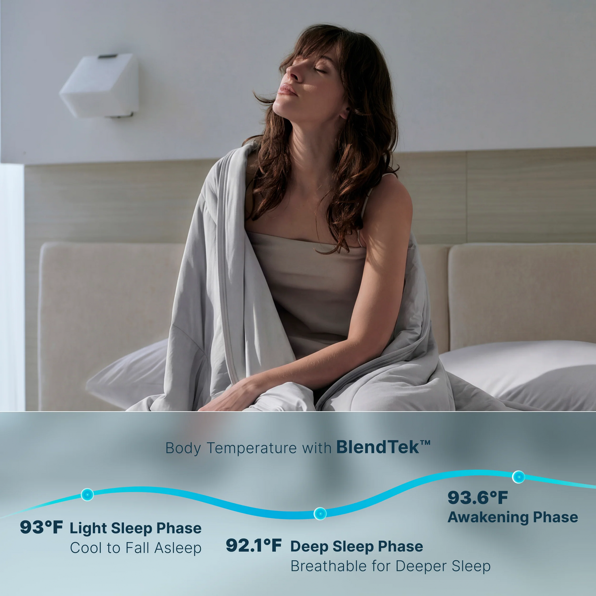 Bed Comforter, Ivory Cooling, Breathable Construction for Everyday Bedding and Comfortable Sleep, 3 Size Options image 18