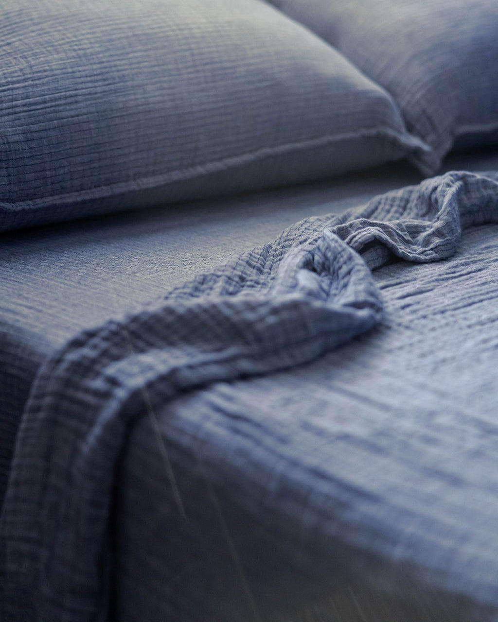 Cozy Throw Blanket, Ultra Lightweight 6 Layer for Sofas, Beds and Relaxing at Home, 4 Sizes and 10 Colors image 18