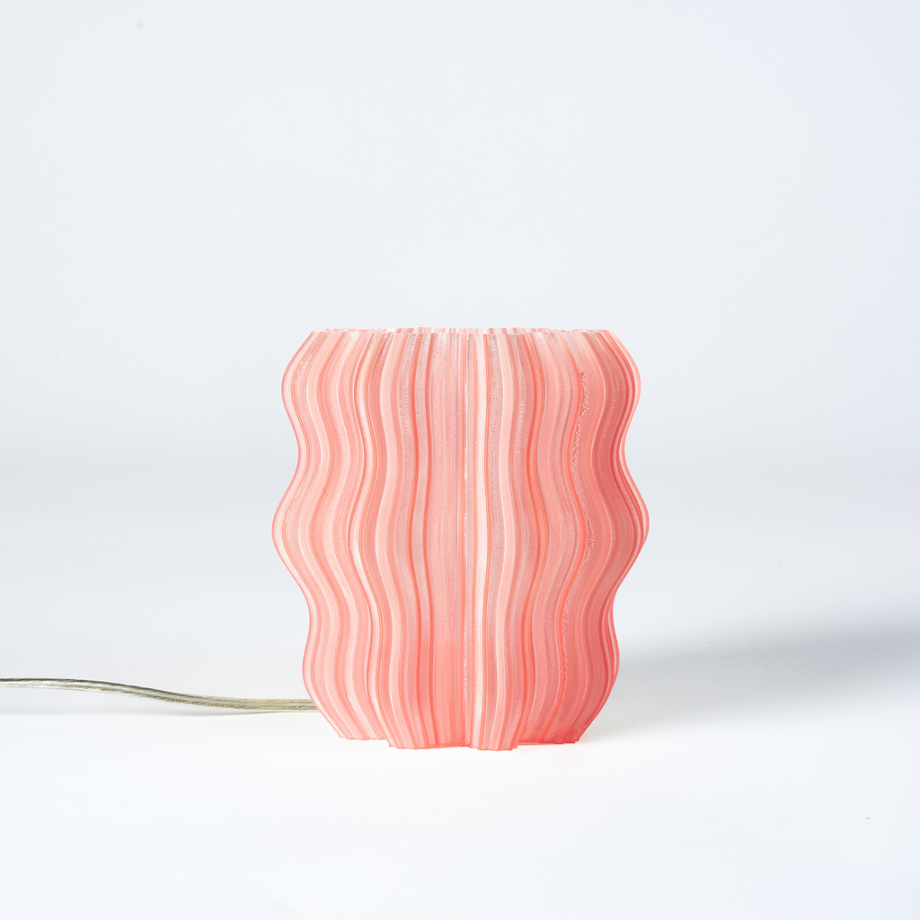 Home Lighting, Mini Wavy Lamp for Desks, Side Tables and Warm Room Lighting, 7 Color Options image 18