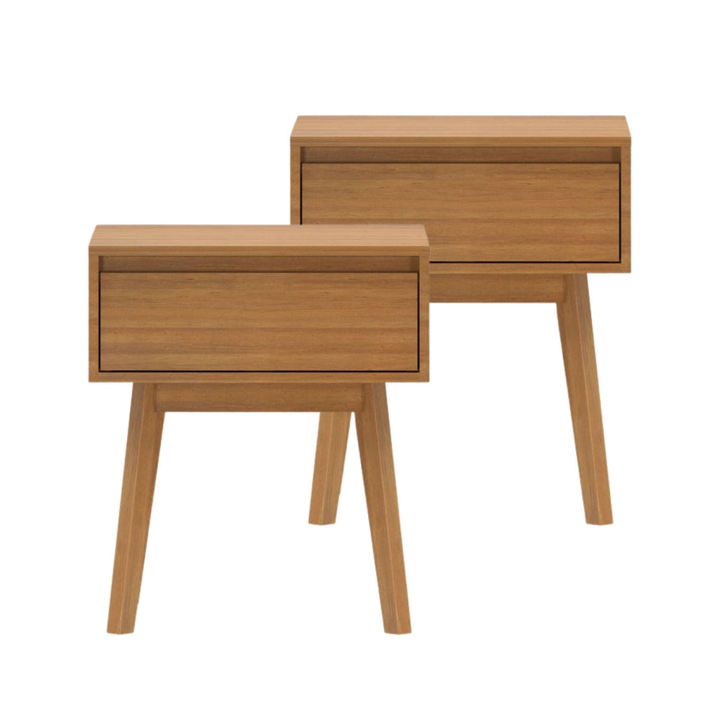 Nightstand, Modern (Set of 2) for Bedside Storage, Bedroom Organization and Guest Rooms, 6 Color Options image 18