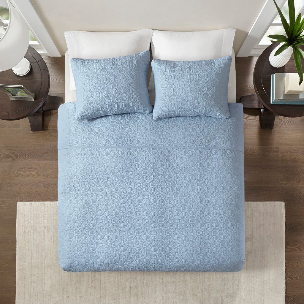 Cozy Throw Blanket, Quebec 3 Piece Reversible Quilt Set, Lightweight Design, Machine-Washable Care for Sofas, Beds and Relaxing at Home image 18