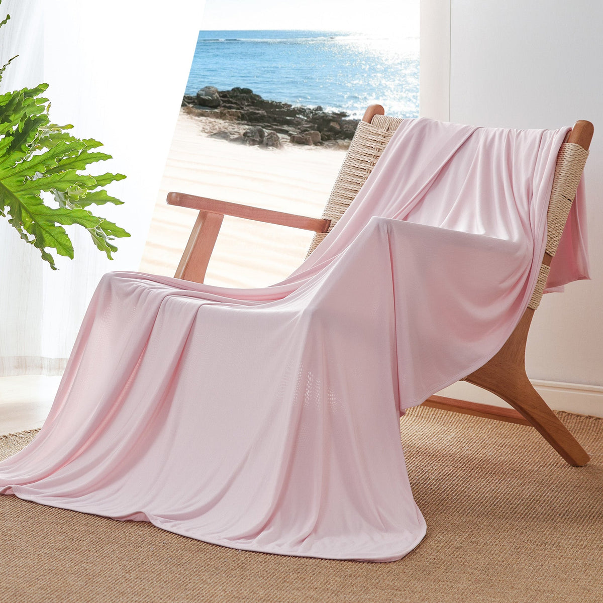 Cozy Throw Blanket, Reversible Cooling for Sofas, Beds and Relaxing at Home, 4 Sizes and 7 Colors image 18