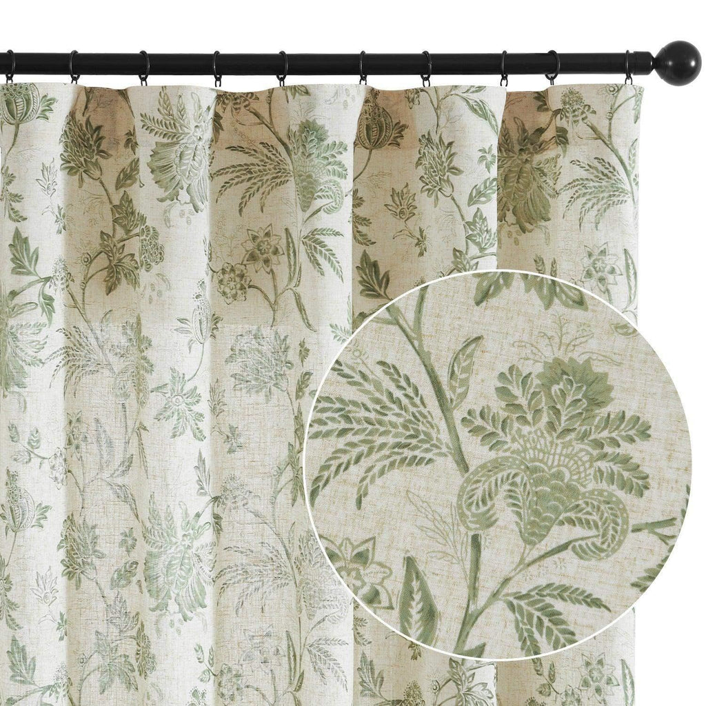 Window Curtain, Vintage Botanical Vine & Multi Floral Curtains for Windows, Room Styling and Everyday Privacy, 5 Sizes and 4 Colors image 18
