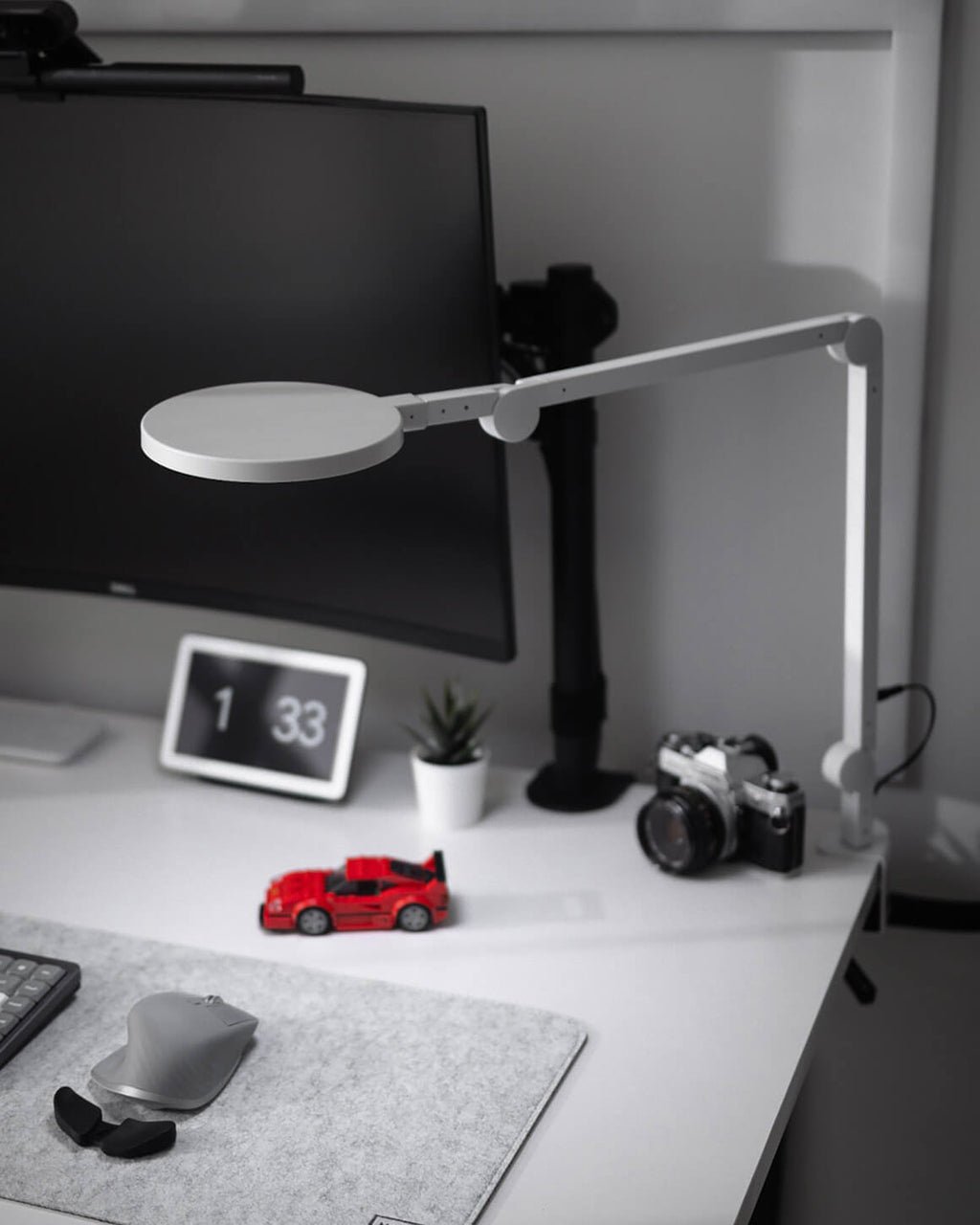LED Desk Lamp, Edge Light 2.0, Adjustable Design for Home Offices, Reading Desks and Everyday Task Lighting, 2 Color Options image 18