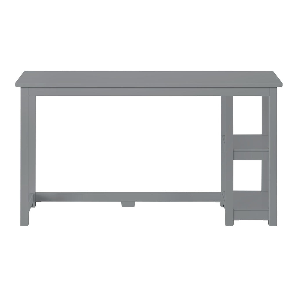 Computer Desk, 55", Solid Wood Construction for Home Offices, Computer Work and Study Spaces, 3 Color Options image 18