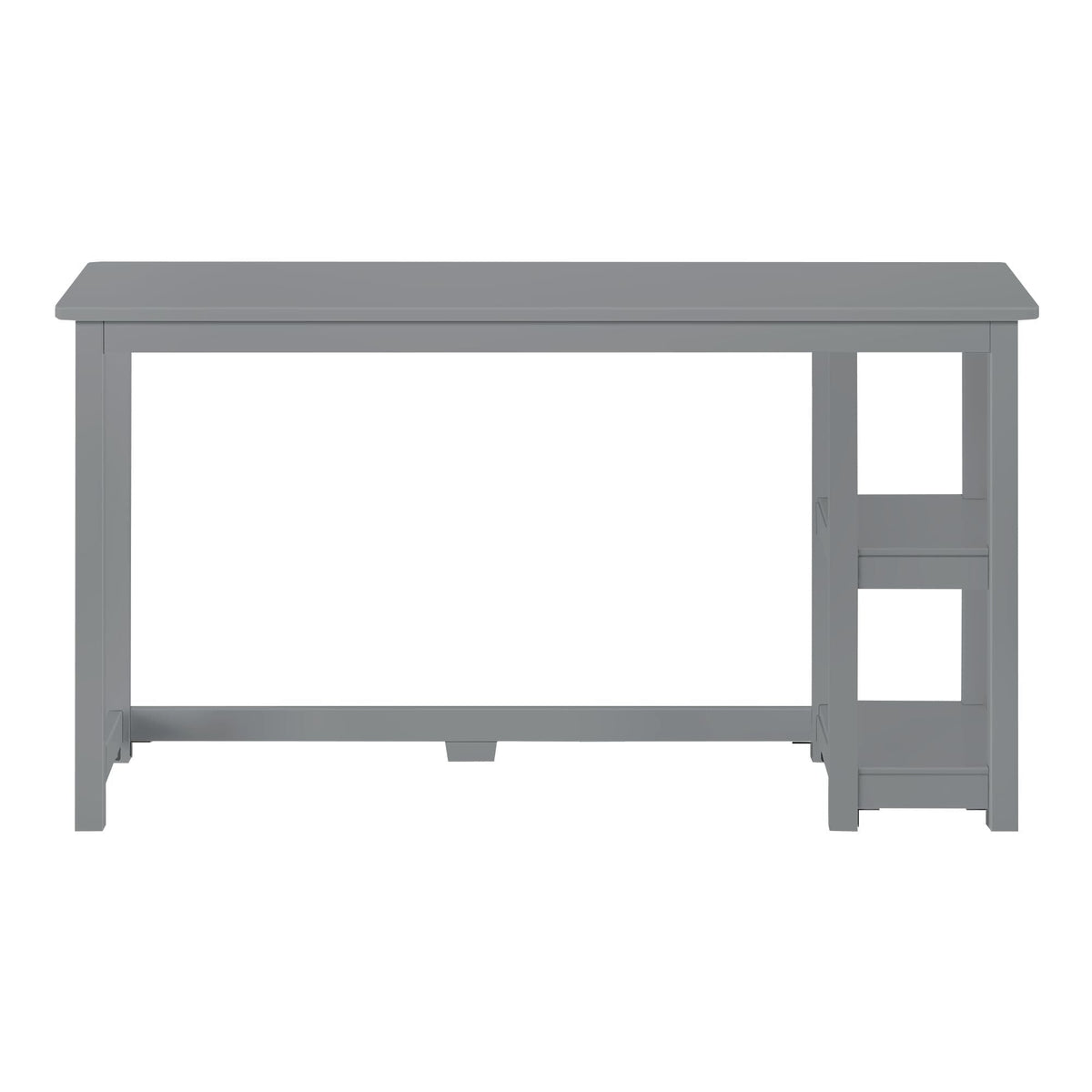 Computer Desk, 55", Solid Wood Construction for Home Offices, Computer Work and Study Spaces, 3 Color Options image 18