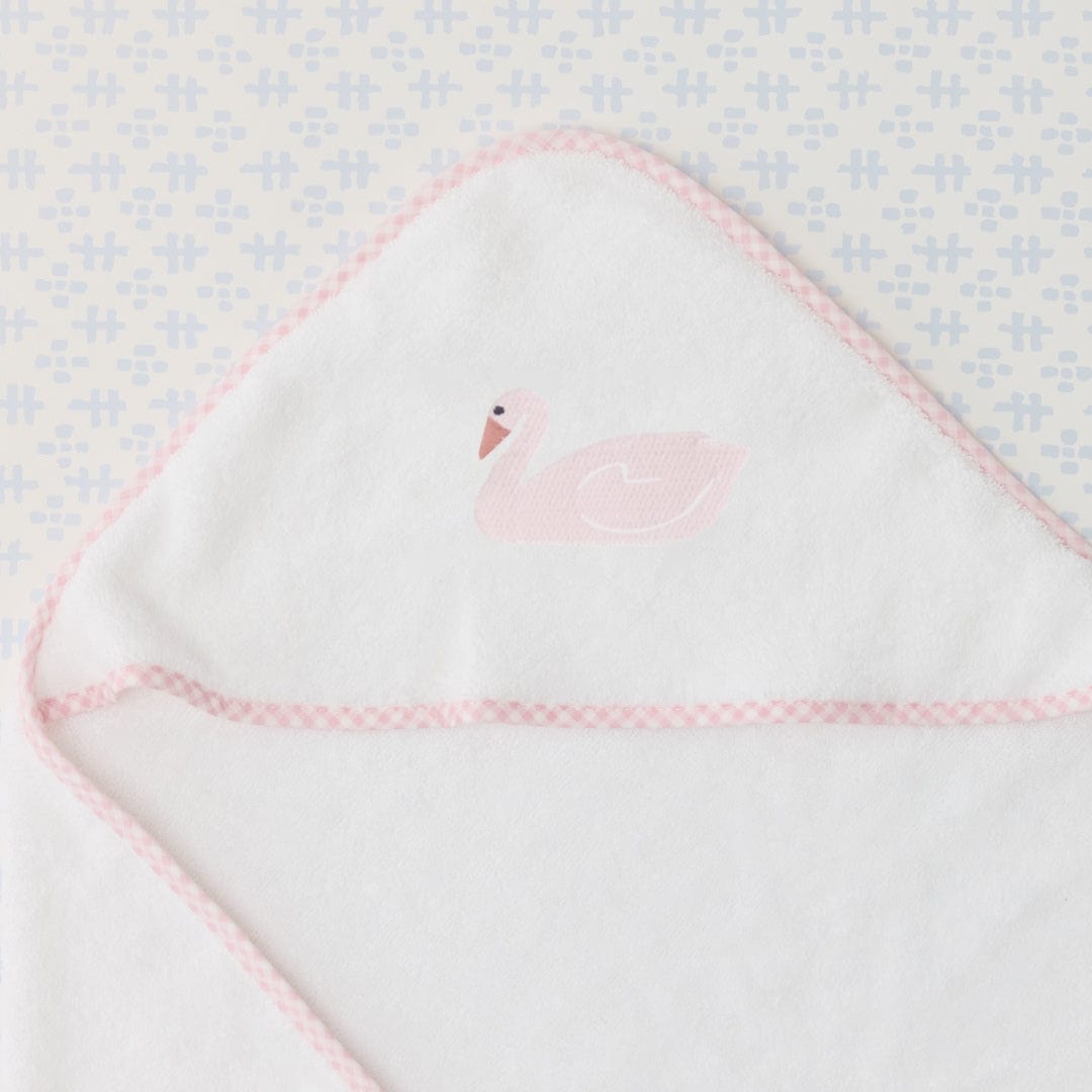 Bath Linen, Baby Hooded Towel, Organic Cotton Shell for Daily Bathroom Routines and Guest Baths, 18 Color Options image 19