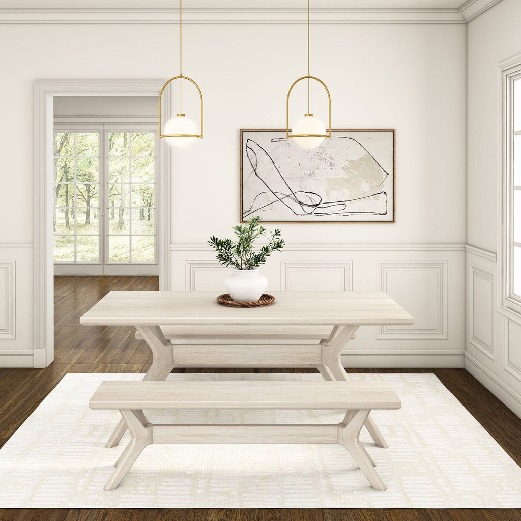 Dining Bench, Verso 60" for Dining Tables, Family Meals and Kitchen Seating, 2 Sizes and 5 Colors image 19