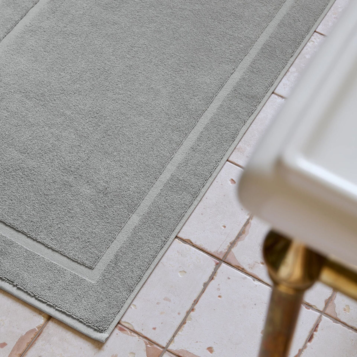 Bath Linen, Renaissance Terry Mat for Daily Bathroom Routines and Guest Baths, 10 Color Options image 19
