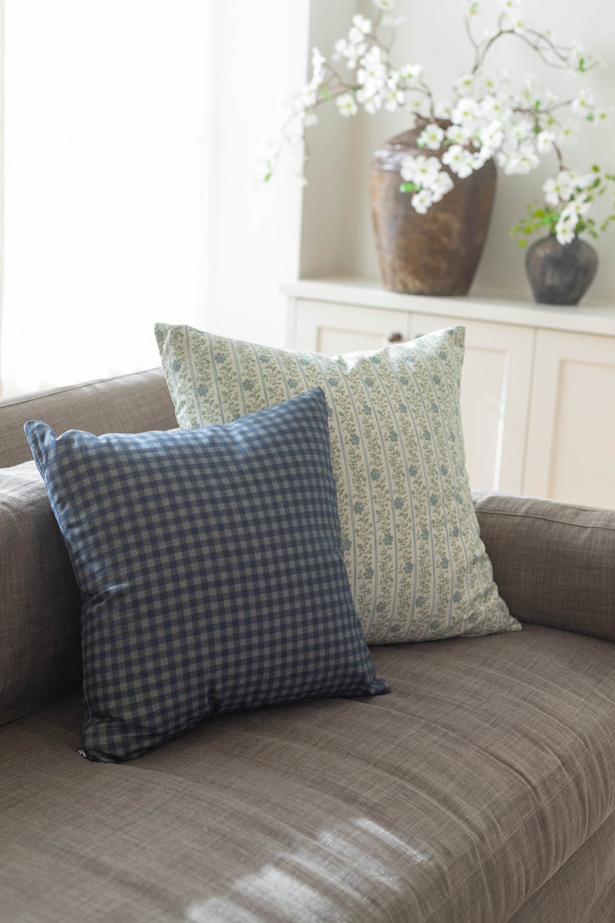 Decorative Pillow Cover Set, Rue 18" 22" 12x20", Machine-Washable Care for Bedroom Styling and Living Room Decor, 3 Size Options image 19