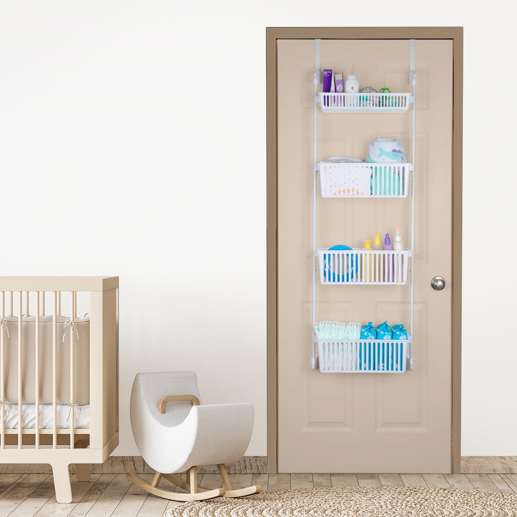 Home Storage Organizer, Over Door Pantry Multiple Sizes for Closets, Shelves and Everyday Organization, 3 Sizes and 5 Colors image 19