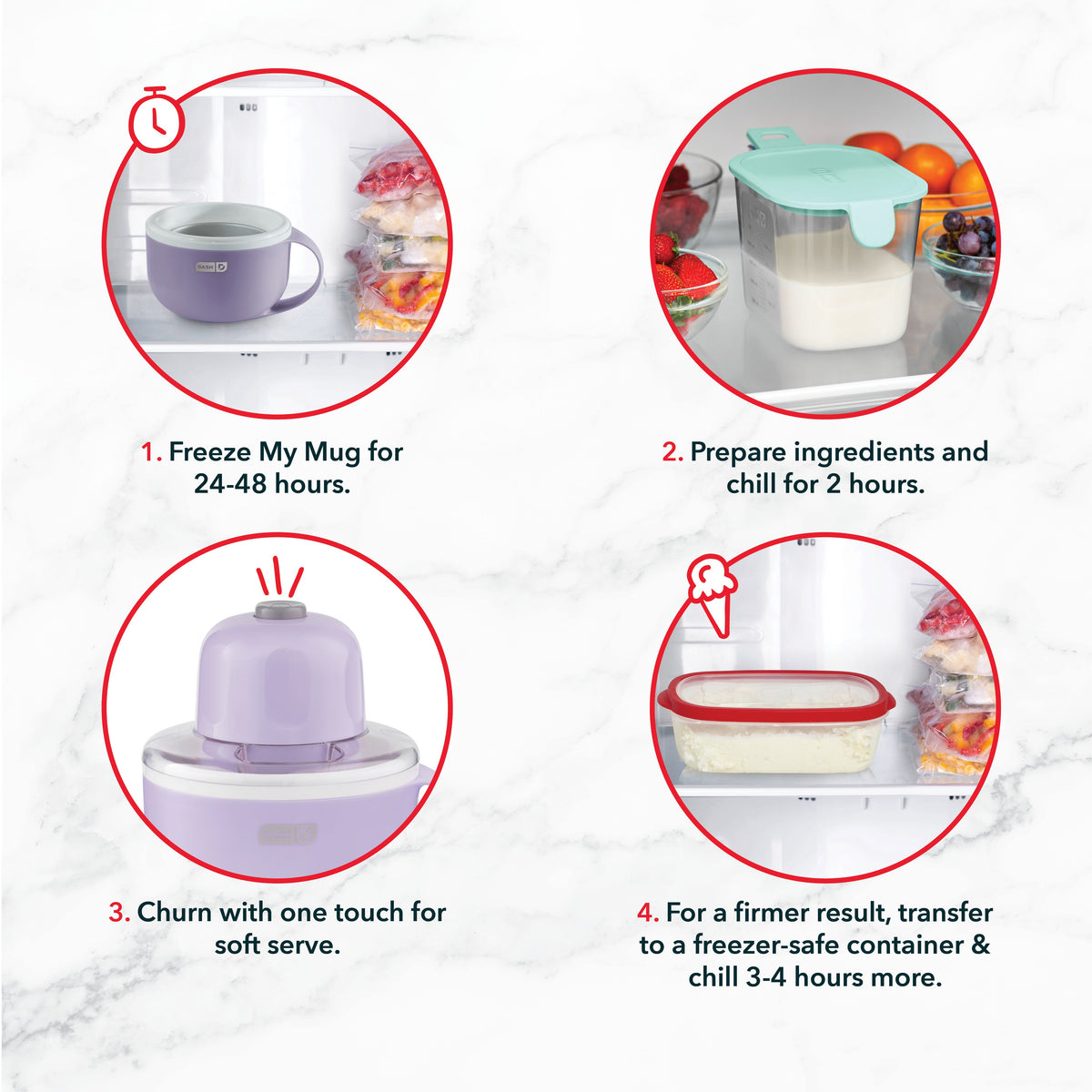 Coffee Mug, My Ice Cream Maker for Everyday Drinks, Home and Entertaining, 2 Sizes and 2 Colors image 19