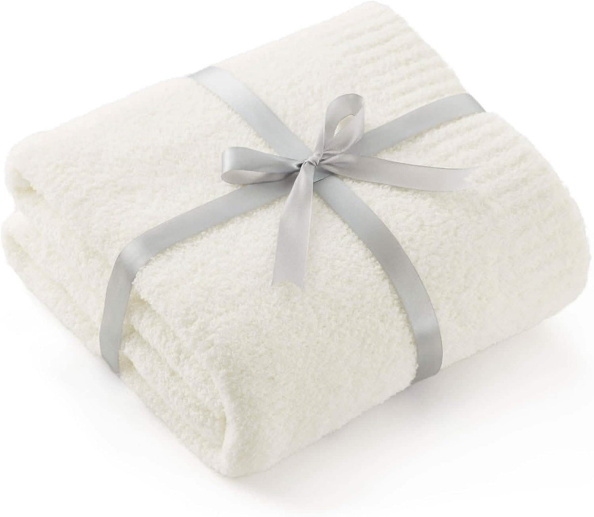 Cozy Throw Blanket, Feather Yarn, Lightweight Design, Machine-Washable Care for Sofas, Beds and Relaxing at Home, 2 Sizes and 12 Colors image 19