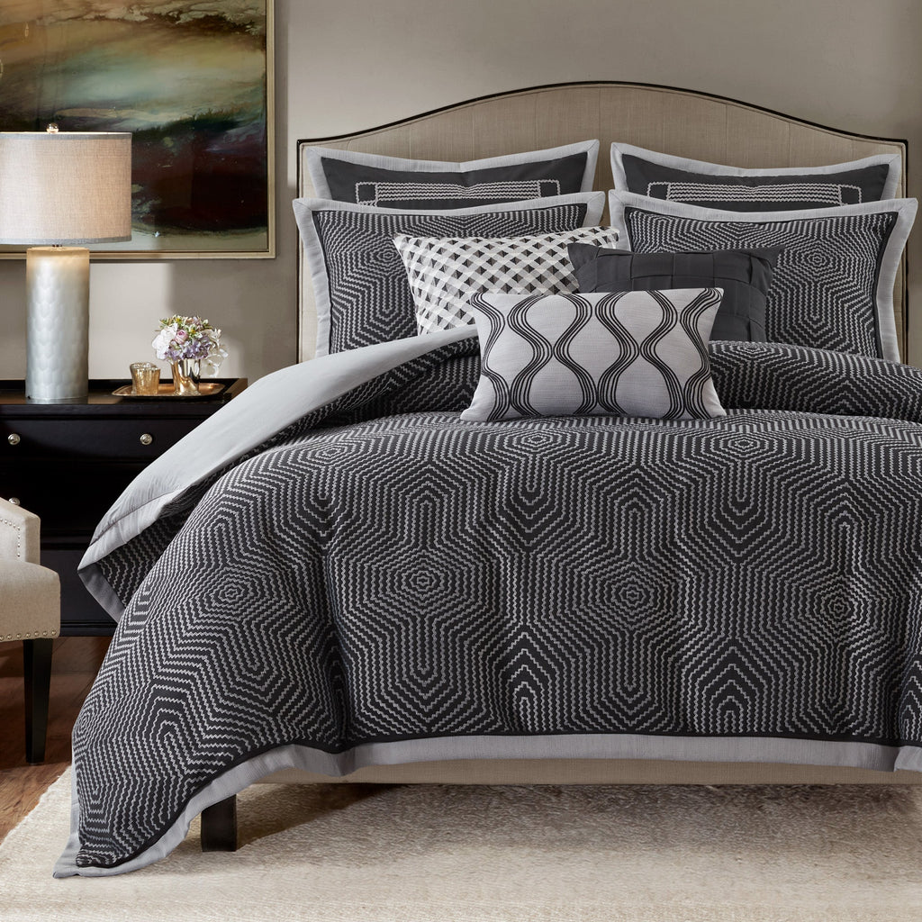Bed Comforter, Shades of Serenity Set, Machine-Washable Care, Hypoallergenic Comfort for Everyday Bedding and Comfortable Sleep image 19