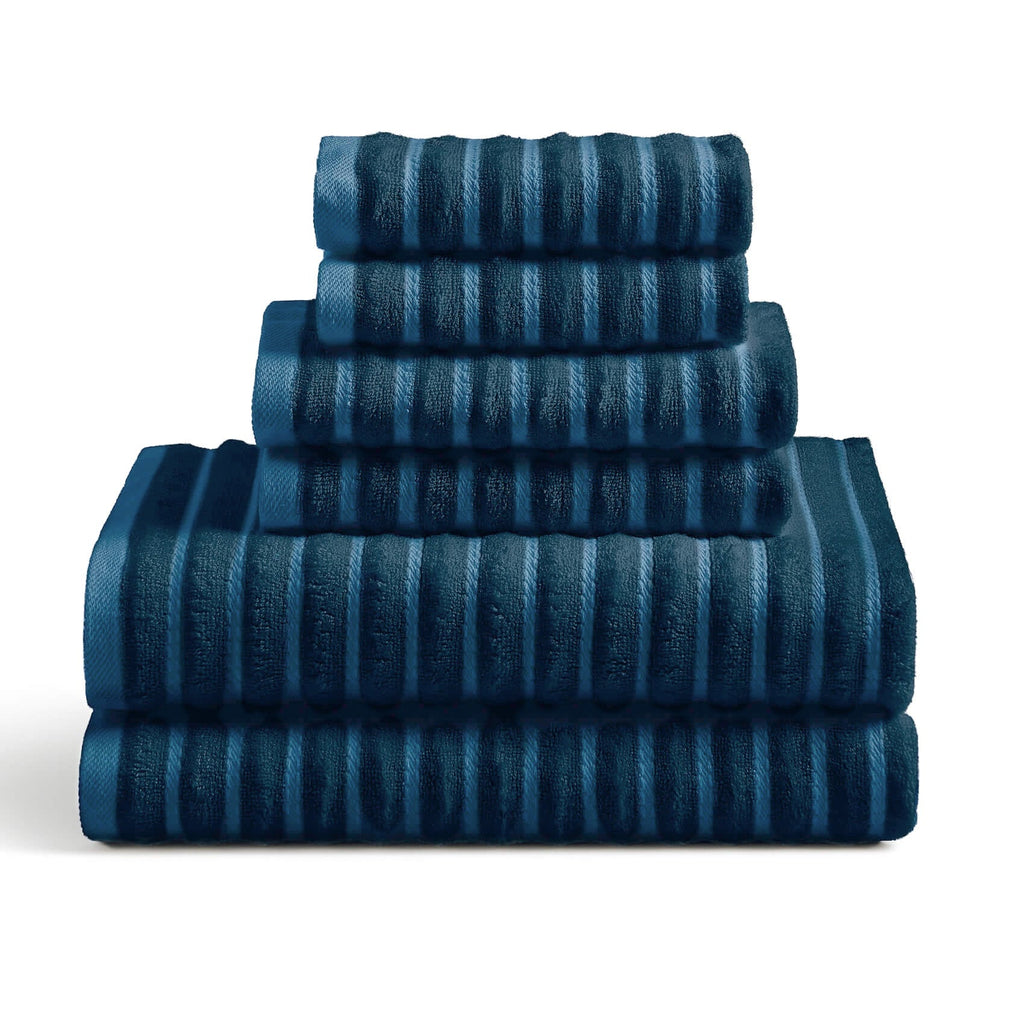 Bath Linen, Towel Set, Hypoallergenic Comfort for Daily Bathroom Routines and Guest Baths, 4 Sizes and 5 Colors image 19