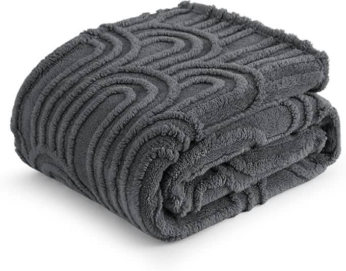Cozy Throw Blanket, Arch Shaggy Sherpa Fleece, Lightweight Design, Machine-Washable Care for Living Rooms, Bedrooms and Everyday Lounging image 20