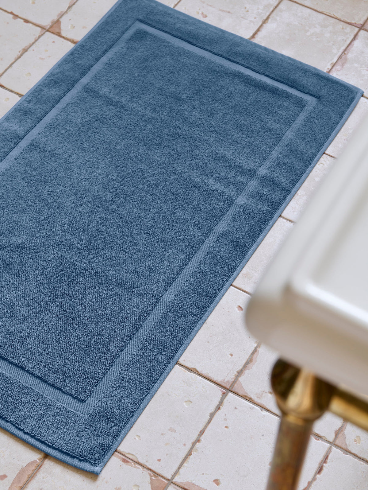 Bath Linen, Renaissance Terry Mat for Daily Bathroom Routines and Guest Baths, 10 Color Options image 20