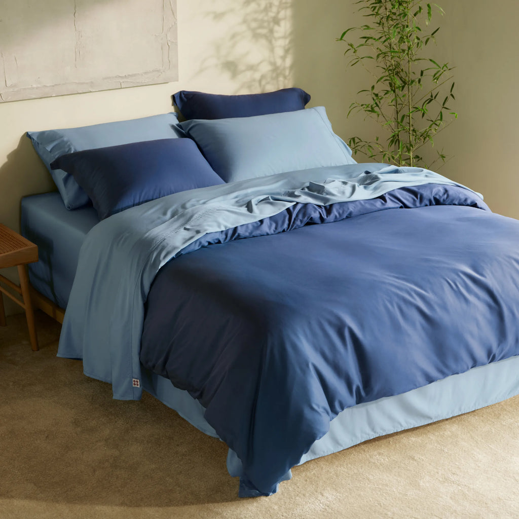 Bed Sheet Set, BareNights Viscose Derived from Bamboo, Breathable Construction for Everyday Bedroom Comfort and Guest Rooms image 20