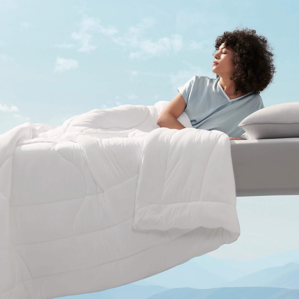 Bed Comforter, Reversible Cooling, Lightweight Design for Year-Round Bedroom Comfort and Restful Sleep, 7 Sizes and 4 Colors image 20