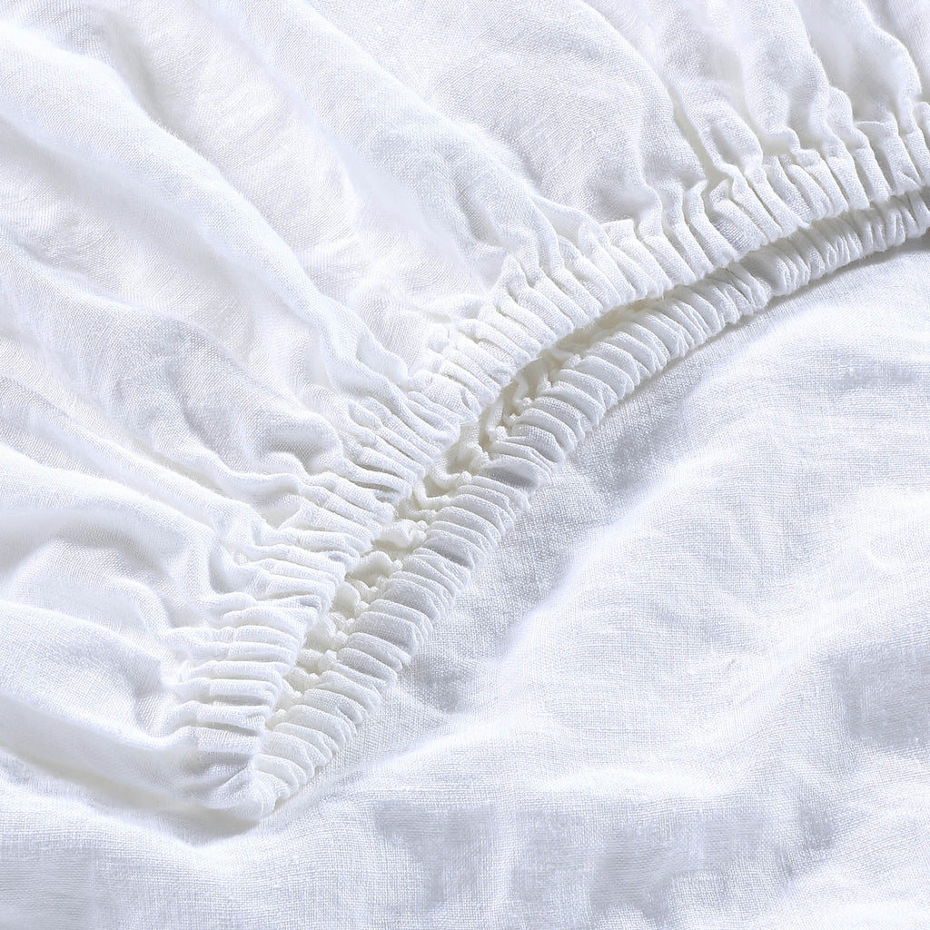 Bed Sheet Set, LuxeWeave Linen, Breathable Construction, Hypoallergenic Comfort for Everyday Bedroom Comfort and Guest Rooms image 20