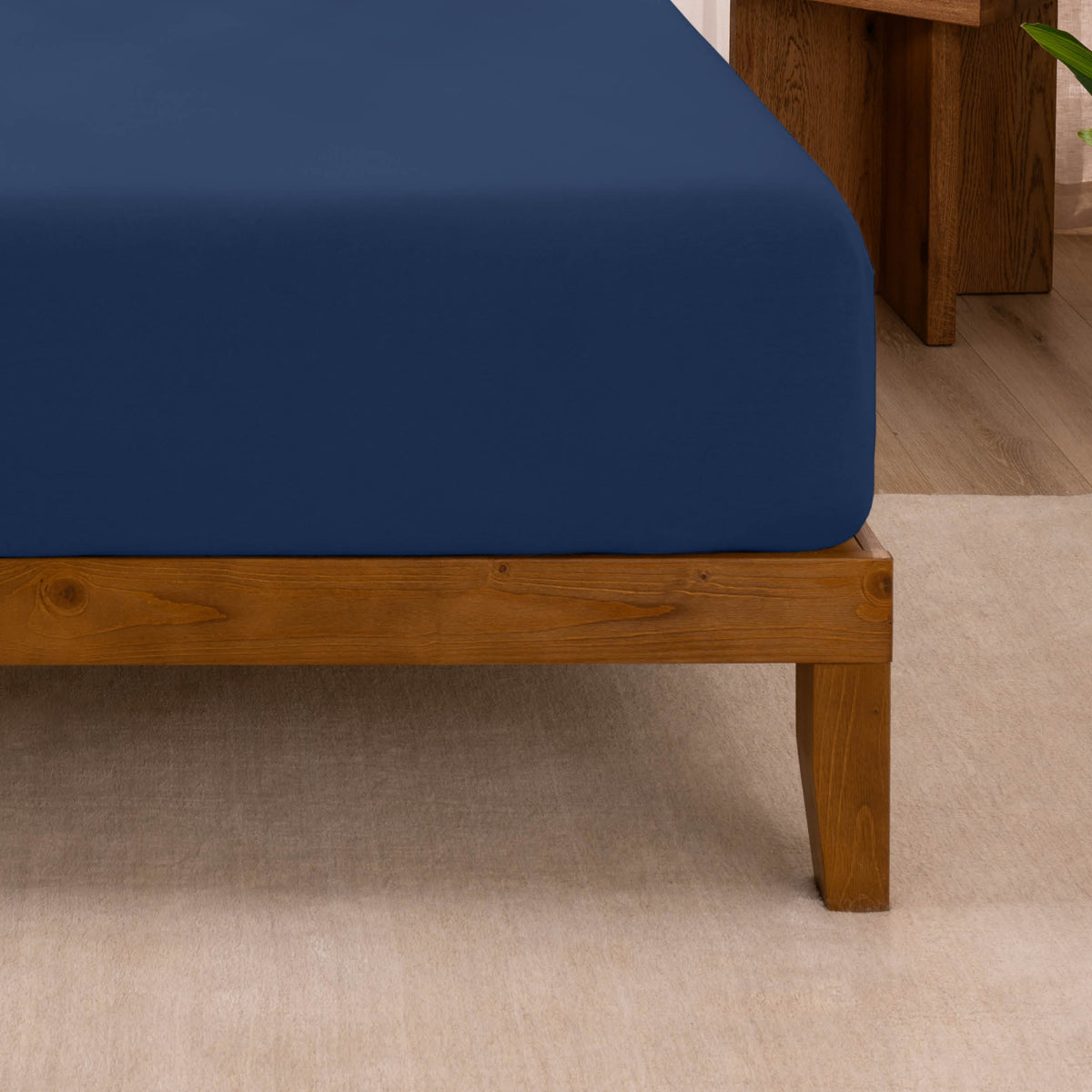 Bed Sheet Set, Organic Cotton Jersey for Master Bedrooms, Guest Beds and Daily Use, 6 Sizes and 9 Colors image 20