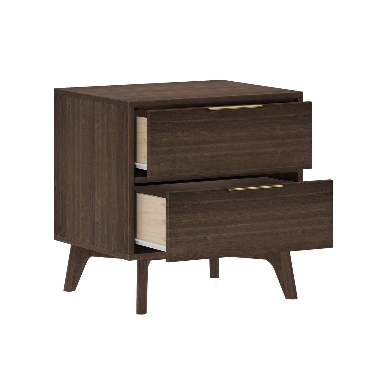 Nightstand, Haven 2 Drawer for Bedrooms, Bedside Essentials and Everyday Storage, 4 Color Options image 20