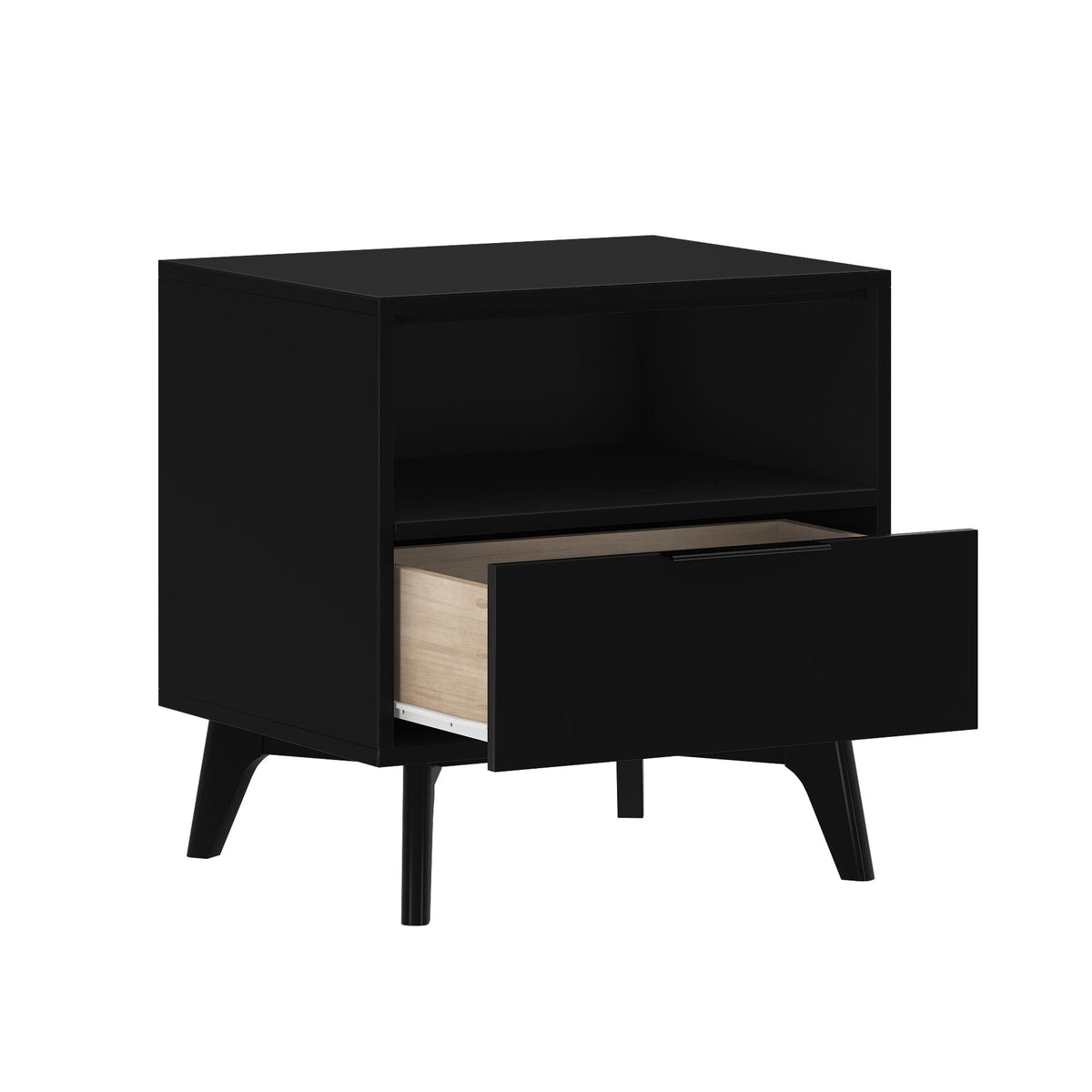 Nightstand, Haven with Shelf for Bedrooms, Bedside Essentials and Everyday Storage, 4 Color Options image 20