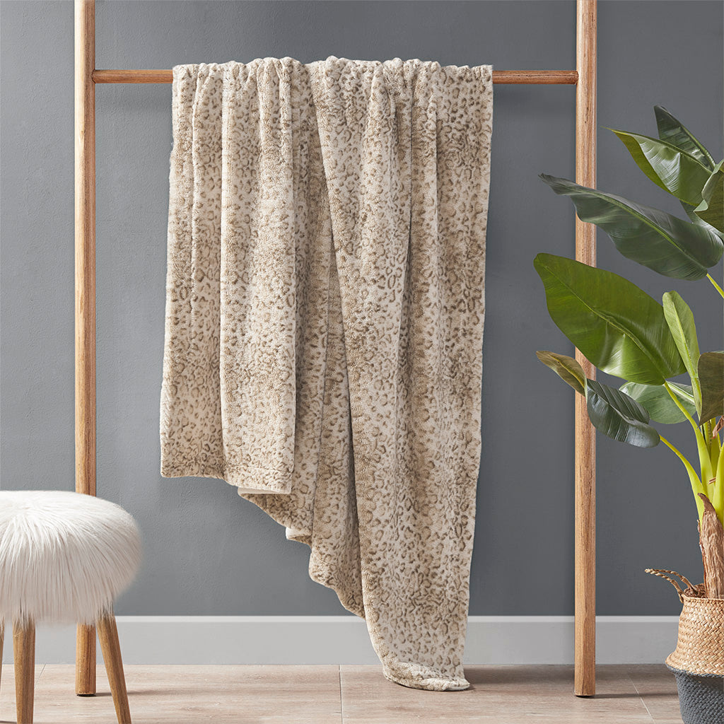 Cozy Throw Blanket, Zuri Oversized Faux Fur, Machine-Washable Care for Sofas, Beds and Relaxing at Home, 10 Color Options image 20