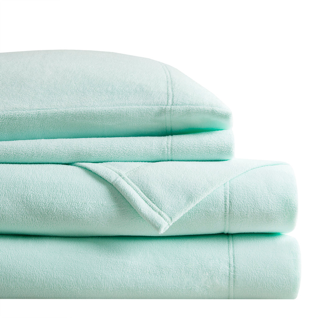 Bed Sheet Set, Micro Fleece, Machine-Washable Care for Everyday Bedroom Comfort and Guest Rooms, 6 Sizes and 15 Colors image 20