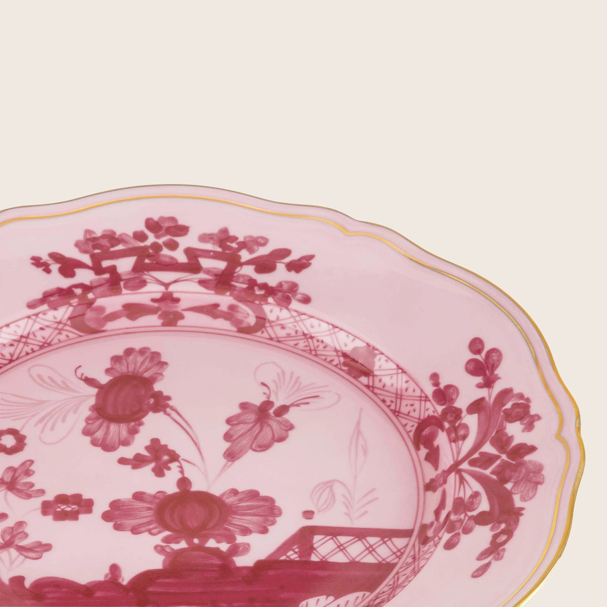 Dinner Plate, Oriente Flat for Main Courses, Entertaining and Daily Tableware, 12 Color Options image 21