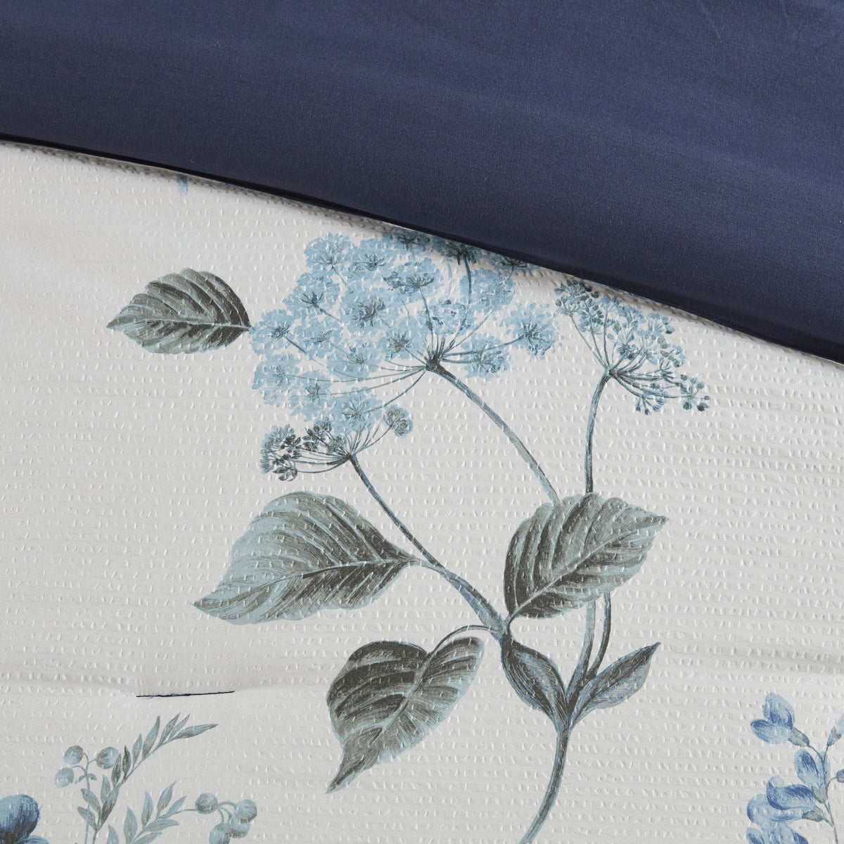 Bed Comforter, Zennia 7 Piece Printed Seersucker Set, Machine-Washable Care for Year-Round Bedroom Comfort and Restful Sleep image 21