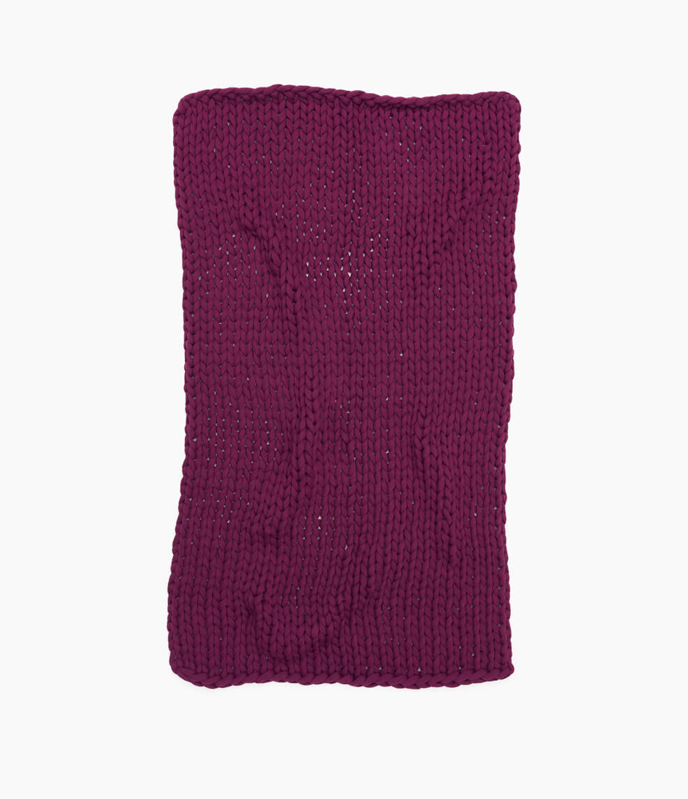 Cozy Throw Blanket, Cotton Weighted for Sofas, Beds and Relaxing at Home, 32 Color Options image 21