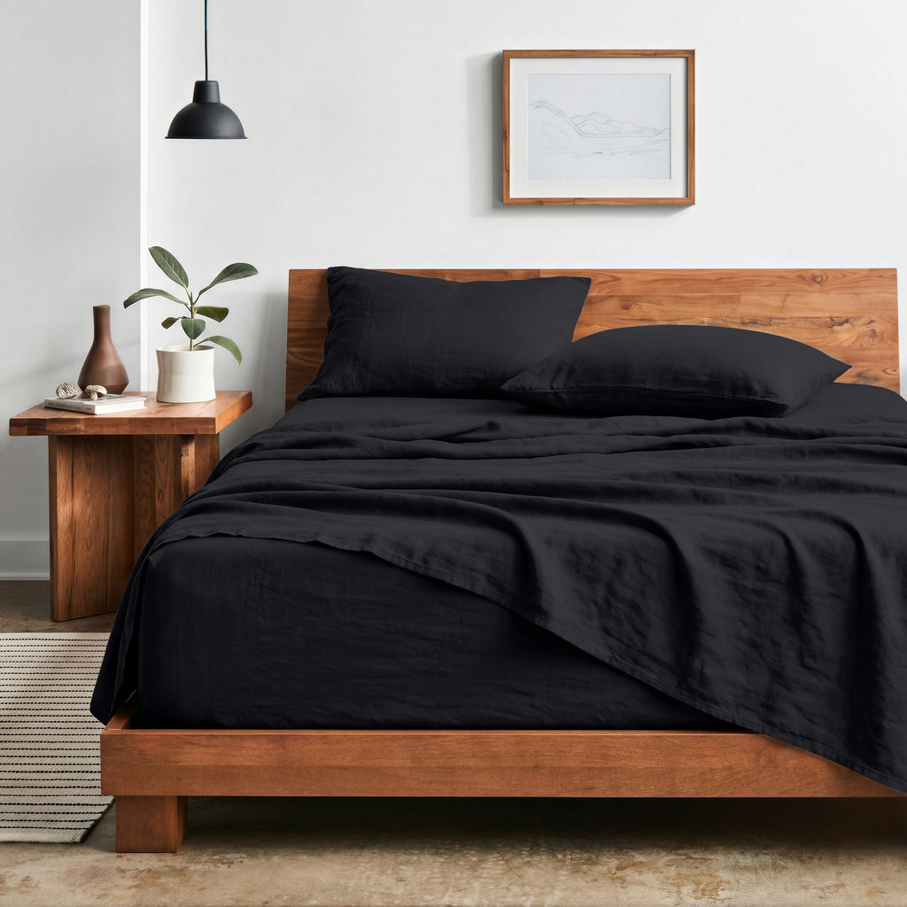 Bed Sheet Set, Ultra Soft Washed for Master Bedrooms, Guest Beds and Daily Use, 5 Sizes and 14 Colors image 21