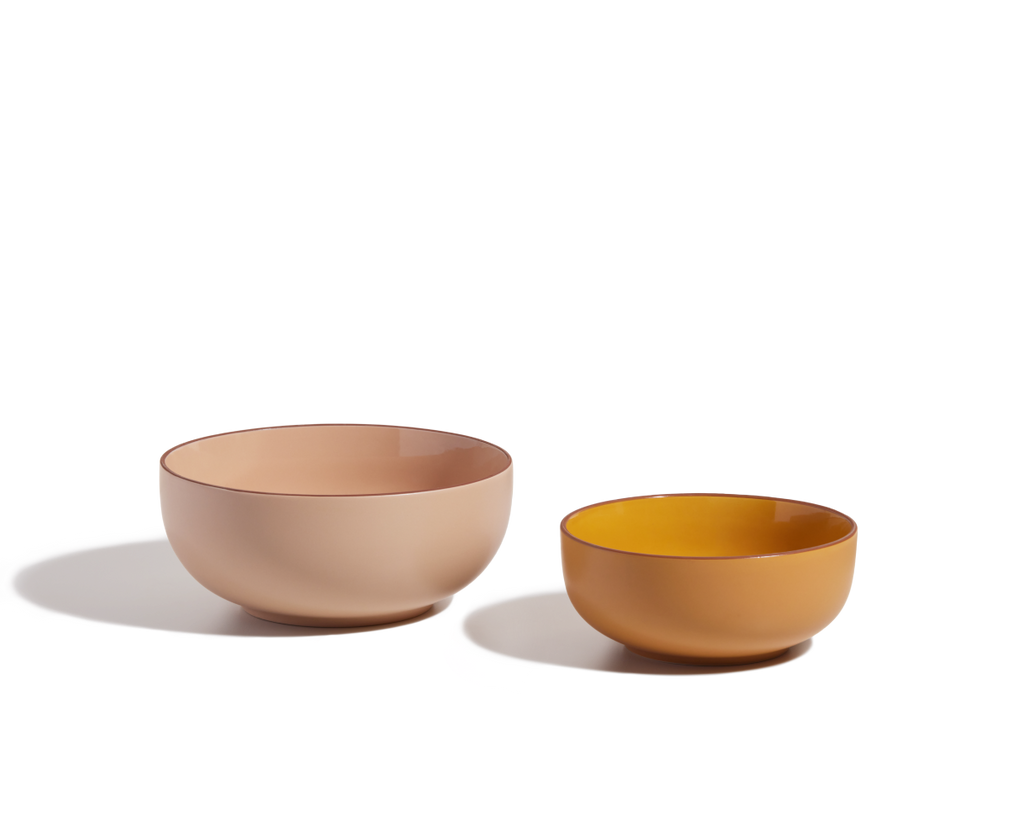 Dinnerware, Serving Bowls, Ceramic Construction for Everyday Meals and Table Settings, 5 Color Options image 21