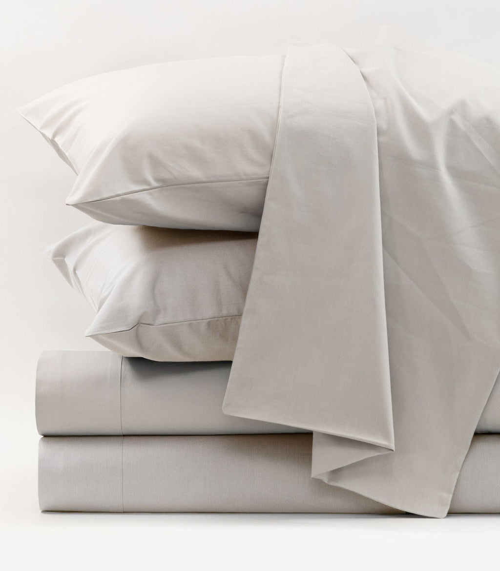 Bed Sheet Set, Percale, Organic Cotton Shell for Master Bedrooms, Guest Beds and Daily Use, 6 Sizes and 6 Colors image 21