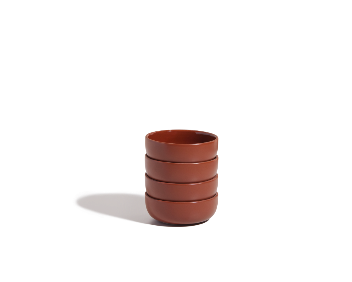 Dinnerware, Tiny Bowls, Ceramic Construction for Family Dining, Serving and Entertaining, 5 Color Options image 21