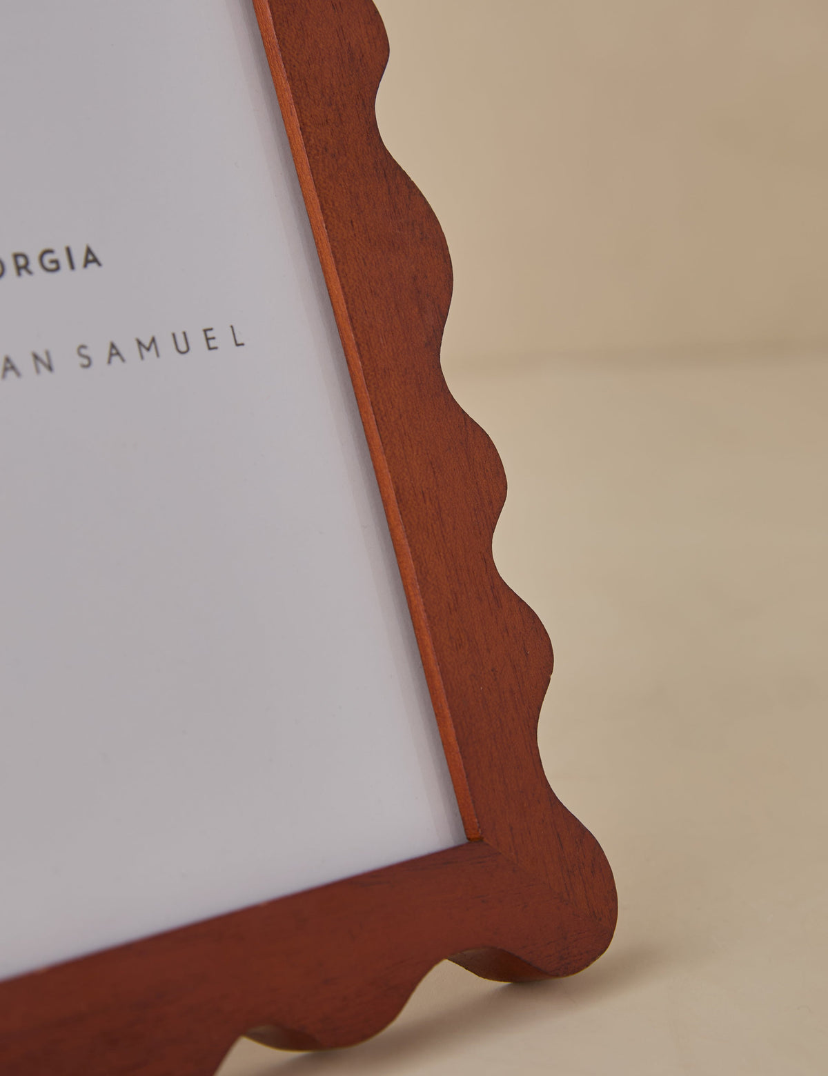 Wood Picture Frame, Ripple for Wall Art, Photos and Gallery Displays, 3 Sizes and 2 Colors image 21