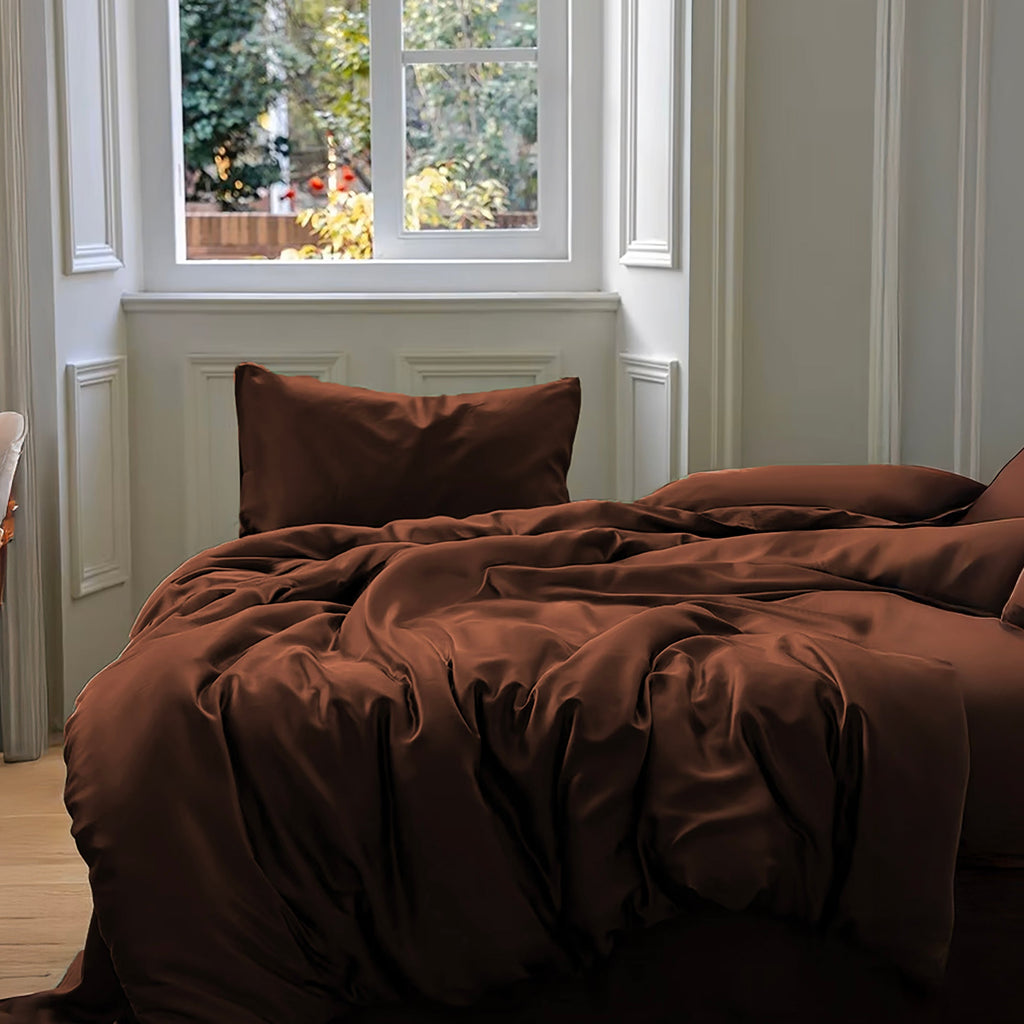 Duvet Cover, Heavenly, Cooling Comfort for Bedroom Layering, Comforter Covers and Everyday Bedding, 2 Sizes and 13 Colors image 21
