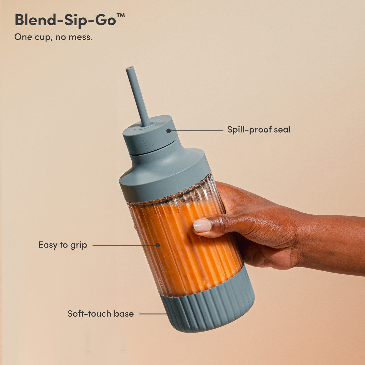 Kitchen Blender Accessory, Mini 600 for Smoothies, Sauces and Everyday Food Prep, 5 Color Options image 21