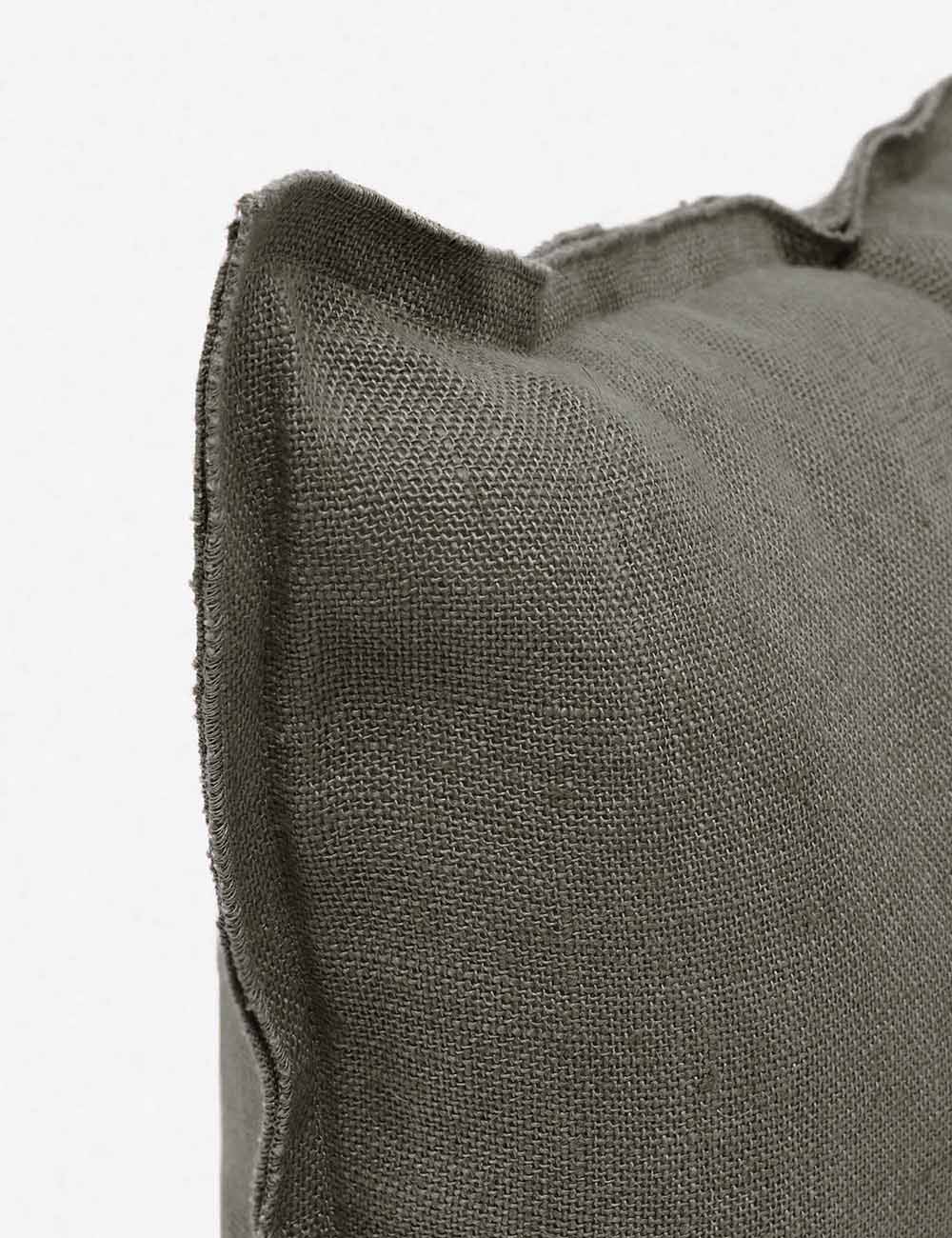 Bed Pillow, Arlo Linen for Everyday Sleep and Guest Room Bedding, 10 Color Options, Designed for Sleeping, Reading and Bedroom Comfort image 21