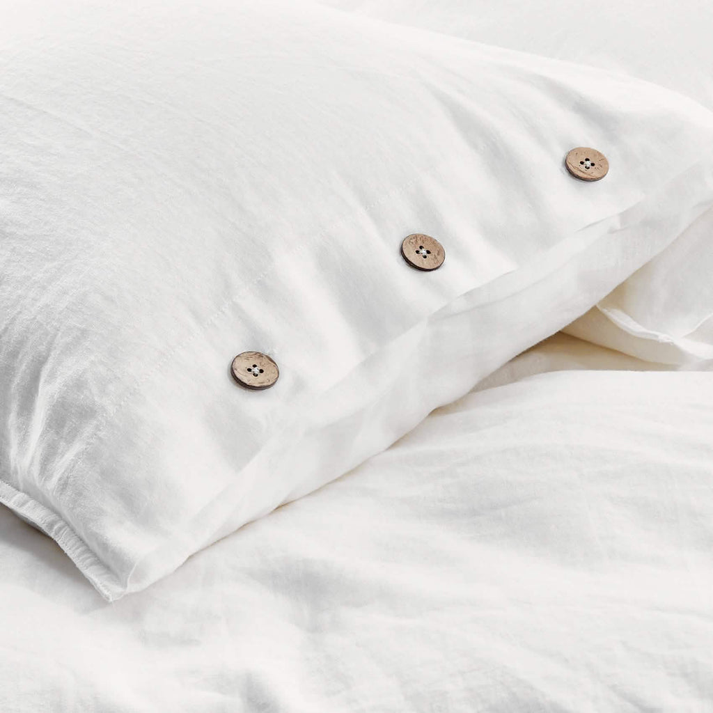 Duvet Cover Set, Cotton Linen Hybrid, Lightweight Design, Breathable Construction for Bedroom Bedding Refresh and Everyday Comfort image 22