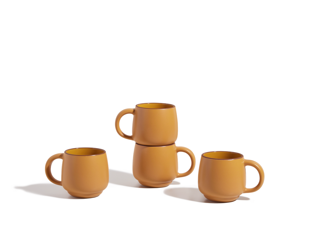 Dinnerware, Night and Day Mugs, Ceramic Construction for Family Dining, Serving and Entertaining, 5 Color Options image 22