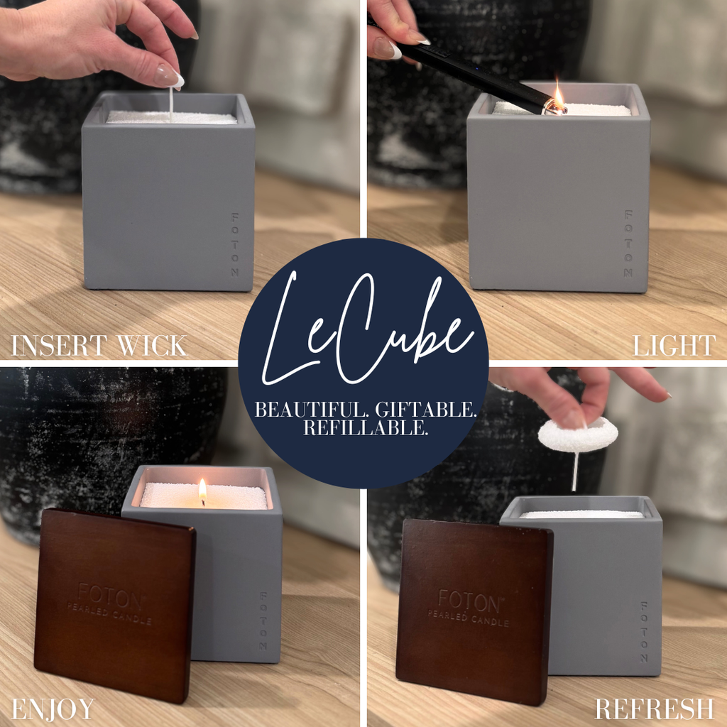 Decorative Candle, Le Cube for Living Rooms, Bedrooms and Relaxing Evenings, 9 Scent Options image 22