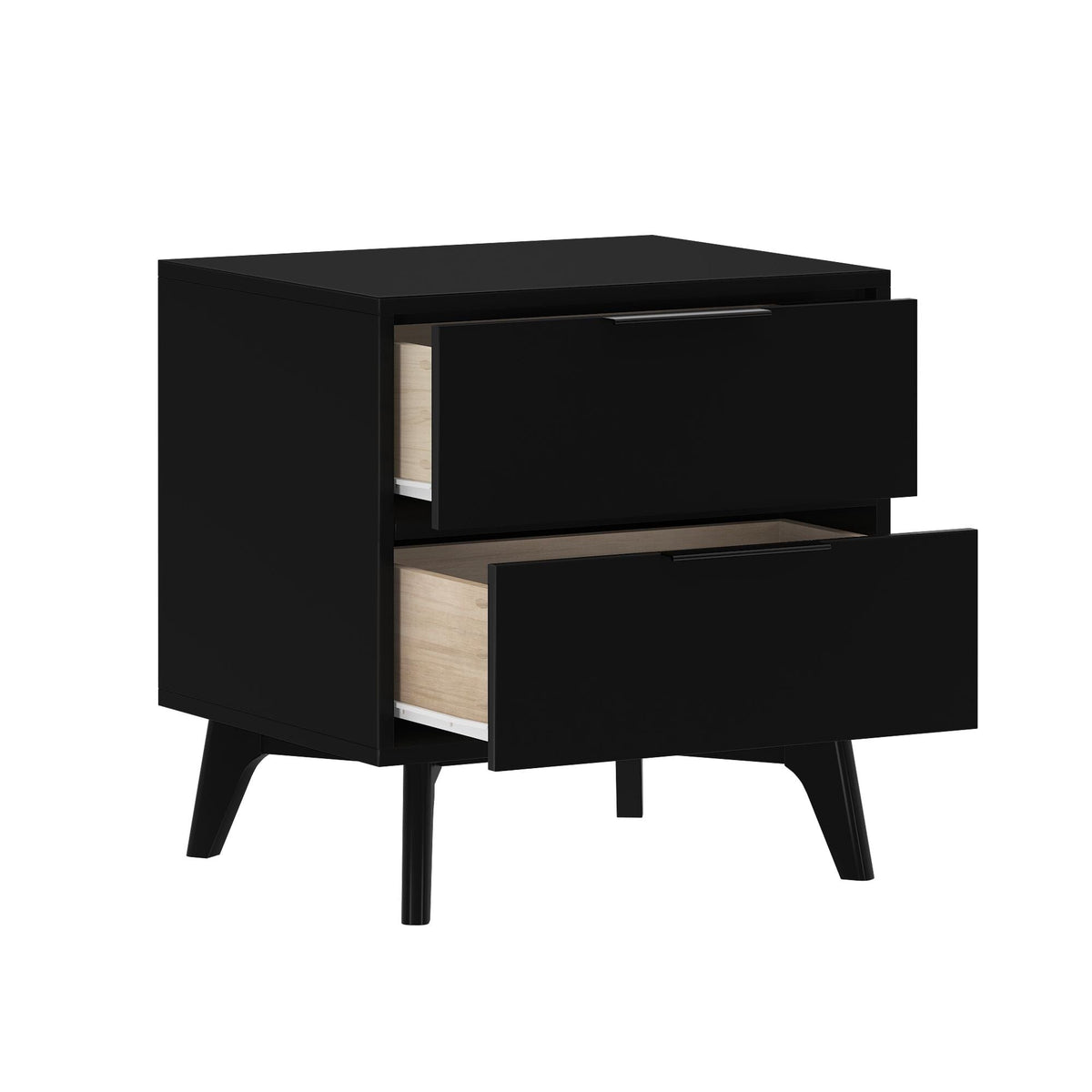 Nightstand, Haven 2 Drawer for Bedrooms, Bedside Essentials and Everyday Storage, 4 Color Options image 22