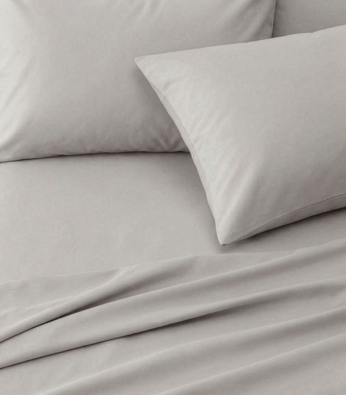 Bed Sheet Set, Percale, Organic Cotton Shell for Master Bedrooms, Guest Beds and Daily Use, 6 Sizes and 6 Colors image 22
